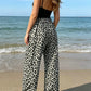 Casual Knit Leopard Print Pants - Jenny