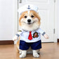 Dog Costume, Creepy Halloween Costume with Padded Arms and 3D Walking Look for Trick or Treating