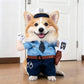 Dog Costume, Creepy Halloween Costume with Padded Arms and 3D Walking Look for Trick or Treating