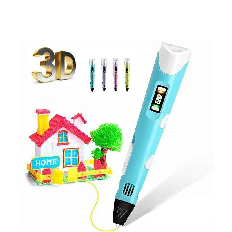3D Printing Pen with Variable Speed Control and Cooling Safety System