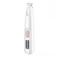Rechargeable Pet Trimmer with Ceramic Blades and LED Light, 35dB Quiet