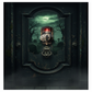Motion Sensor Doorbell Prop with Sound and Light Effects for Halloween Decorations