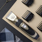 Cordless Dog Trimmer with Quiet Motor and Four Guide Combs, 90-Minute Runtime