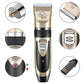 Cordless Dog Trimmer with Quiet Motor and Four Guide Combs, 90-Minute Runtime