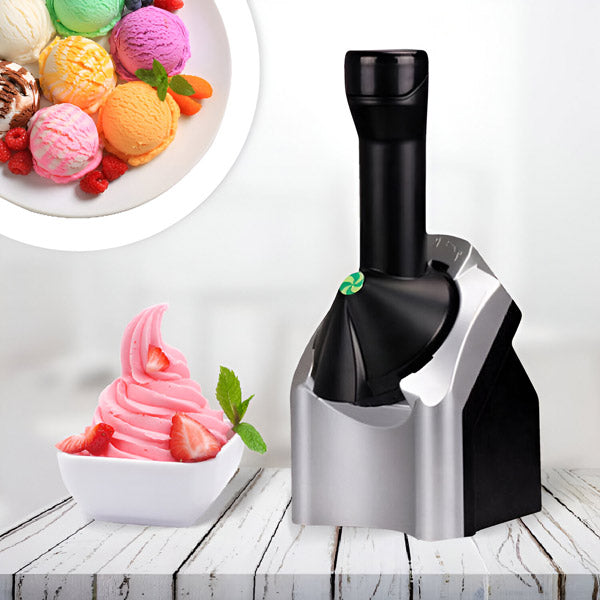 Frozen Dessert Maker with Simple Controls and Dishwasher Safe Parts