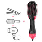 Hot Air Brush with Ceramic Barrel and Four Heat Settings for Drying and Styling