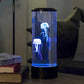 Floating Jellyfish Aquarium Lamp with 5 LED Color Modes and Quiet Motor