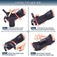 Adjustable Night Splint with Breathable Fabric and Arch Support for Foot Soreness