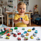Pull Back Car Advent Calendar with 24 Toy Vehicles and Numbered Doors for Ages 3 and Above