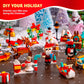 Building Block Advent Calendar with 24 Daily Mini Builds and 2 Grand Finale Sets