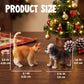 Pet Advent Calendar with 24 Dog and Cat Figurines and Interactive Play Mat