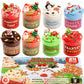 Slime Advent Calendar with 24 Daily Surprises and Holiday Charms, Festive Sprinkles
