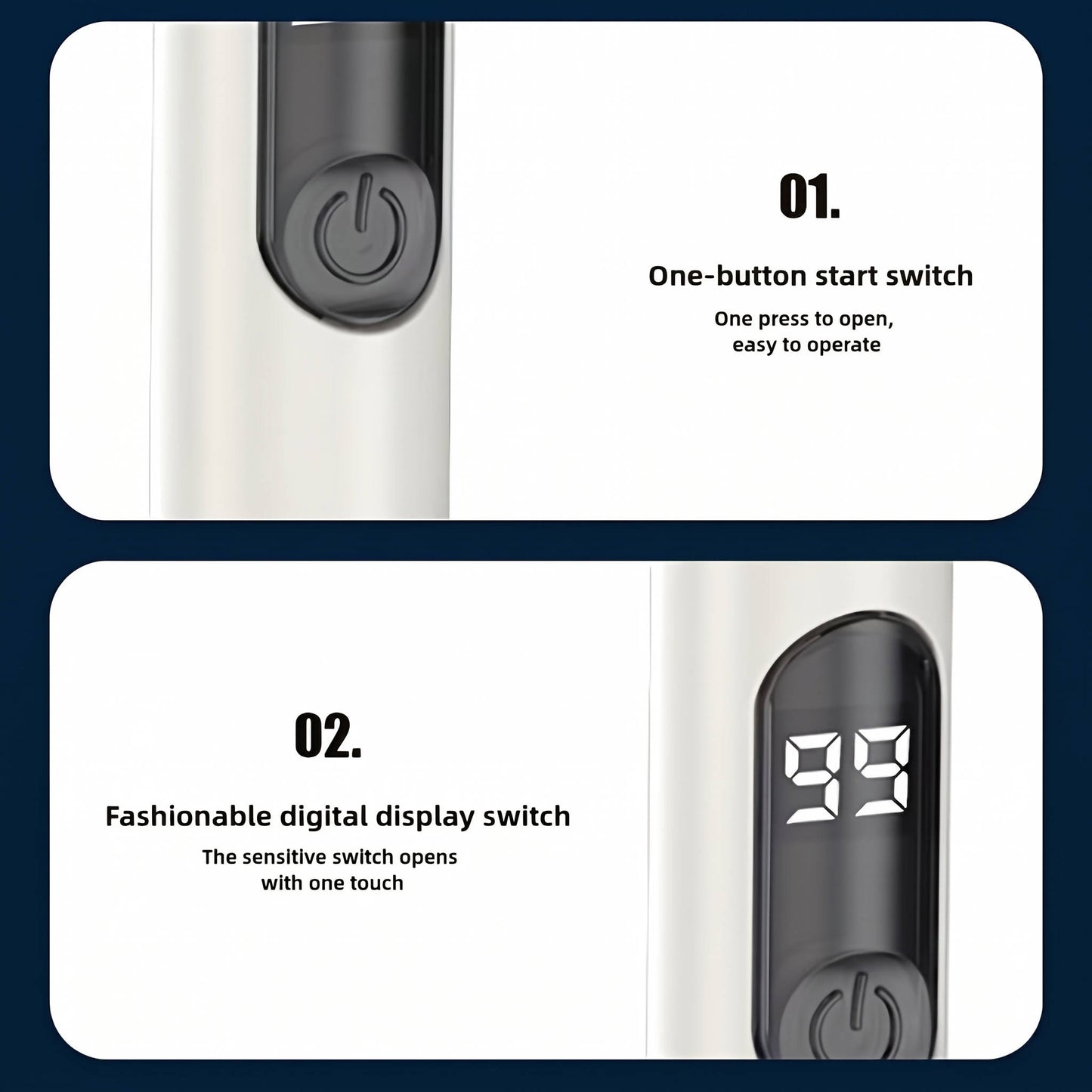 Portable Electric Nose Hair Trimmer, USB Rechargeable, No Pulling, Compact Trimmer for Nose, Ear and Eyebrow Hair