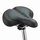 Wide Bicycle Seat Cushion Comfort Saddle, Oversized Bike Seat for Men Women Exercise Electric Mountain Cruiser Bikes
