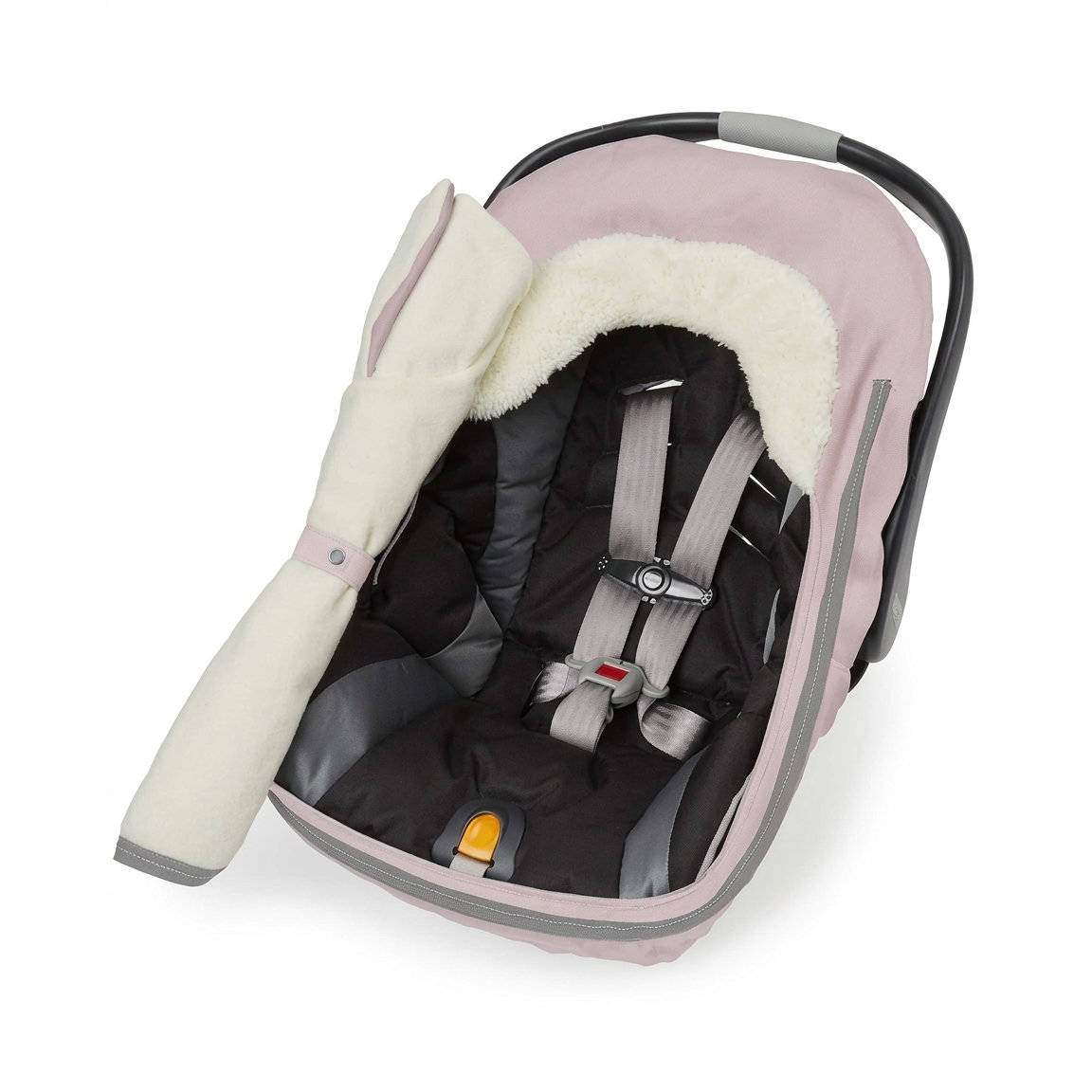Winter Car Seat Cover, Warm Stroller Cover for Baby Car Seats and Outdoor Use