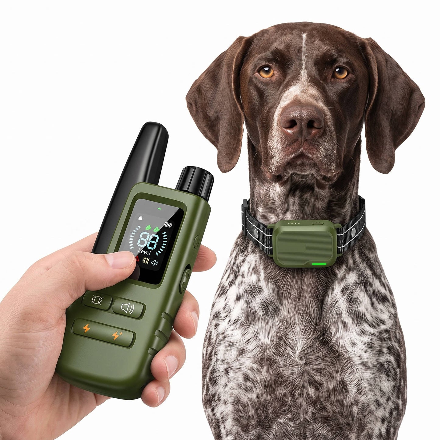 Dog Training Collar with Remote, 3300FT Range, Adjustable Collar for Dogs 10 to 120Lbs