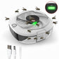 Automatic Fly Trap with Rotating Arm and Removable Collection Tray, USB Rechargeable All Vera Mart