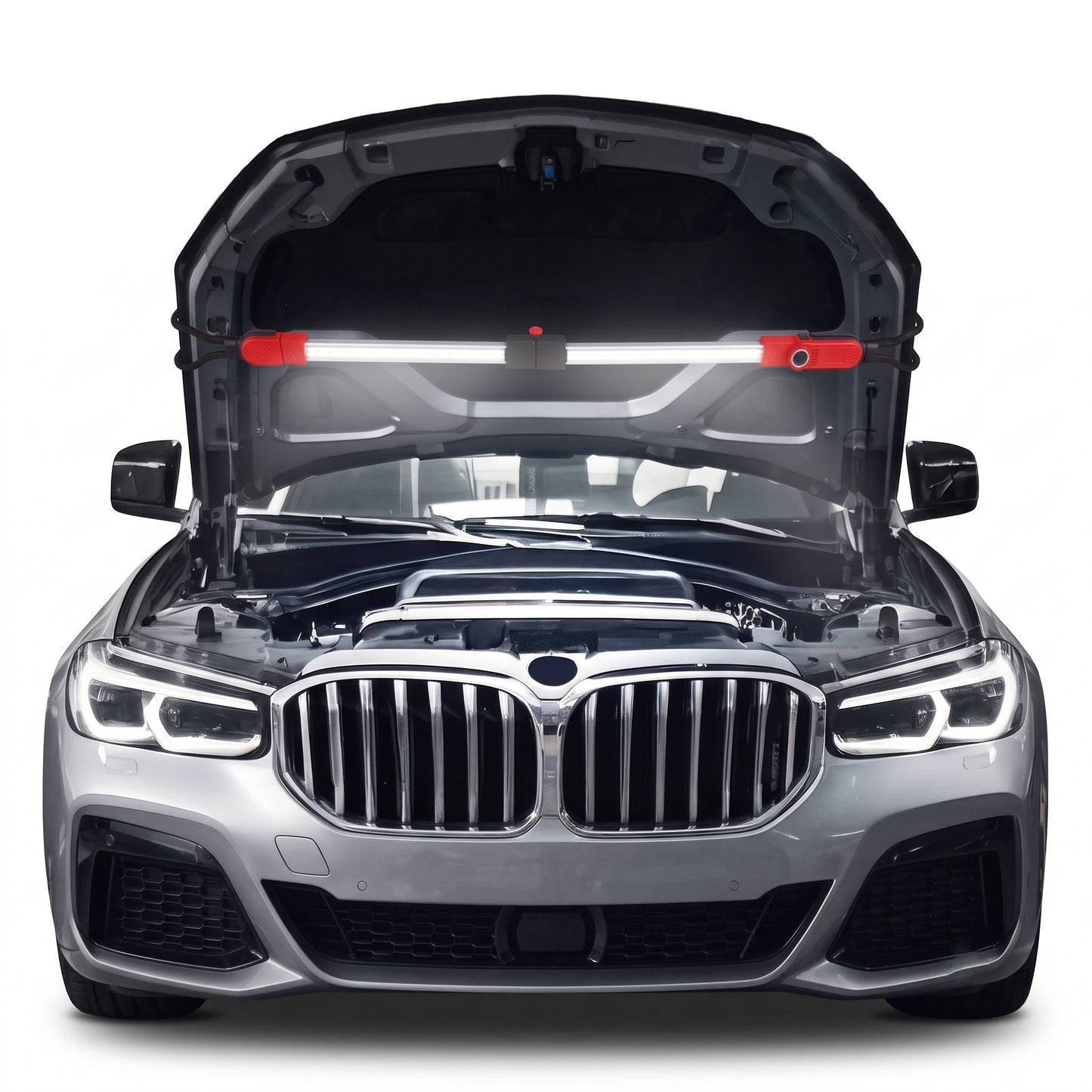 LED Under Hood Work Light, Rechargeable Magnetic Automotive Repair Light for Garage and Workshop