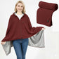 Heated Shawl Wrap with Eight Zone Carbon Fiber and Three Temperature Settings