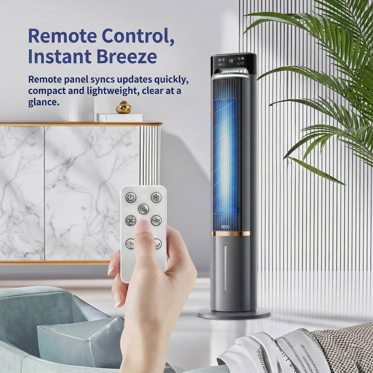 Portable Ac Unit Air Conditioner for Bedroom, Powerful & Smart Room Cooler, Windowless, Quiet for Sleep