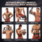 Adjustable Power Twister Bar, Portable Spring Resistance, Upper Body Strength Trainer for Chest, Shoulders and Arms