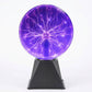 8 Inch Huge Plasma Globe, Touch & Sound Sensitive Electric Lightning Ball Lamp for Home Decor and Parties