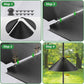 19 Inch Metal Squirrel Baffle for Bird Feeder Pole, Squirrel Proof Rain Guard Cover