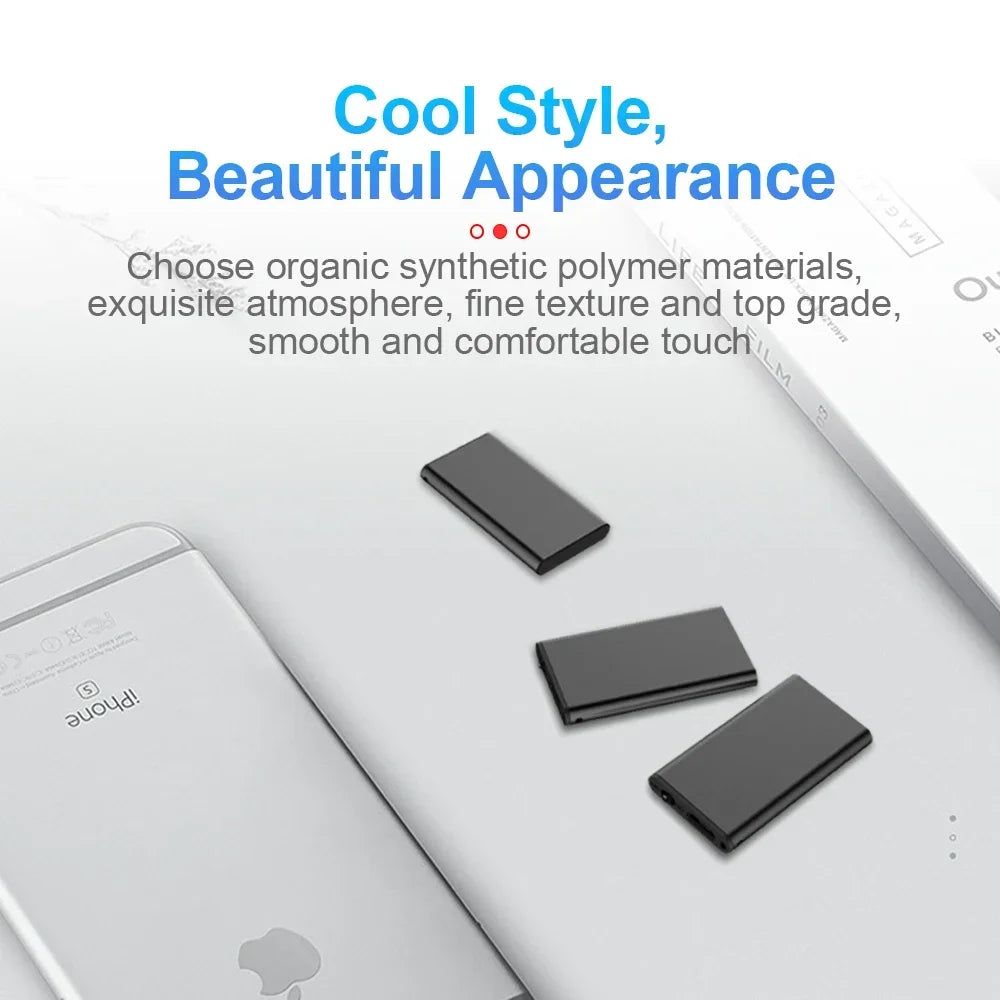 Voice Activated Audio Recorder with 8GB Storage and Magnetic Mount