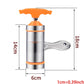 Manual Pasta Maker with Stainless Steel Rollers and Counter Clamp