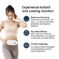 Cordless Heating Pad with Vibration Massage and Auto Shutoff, Rechargeable