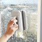 Magnetic Window Cleaner with Dual-Sided Pads and Safety String for Double Glazed  Glass