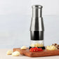 Garlic Chopper with Stainless Steel Blades and Ergonomic Grip, Enclosed Chamber