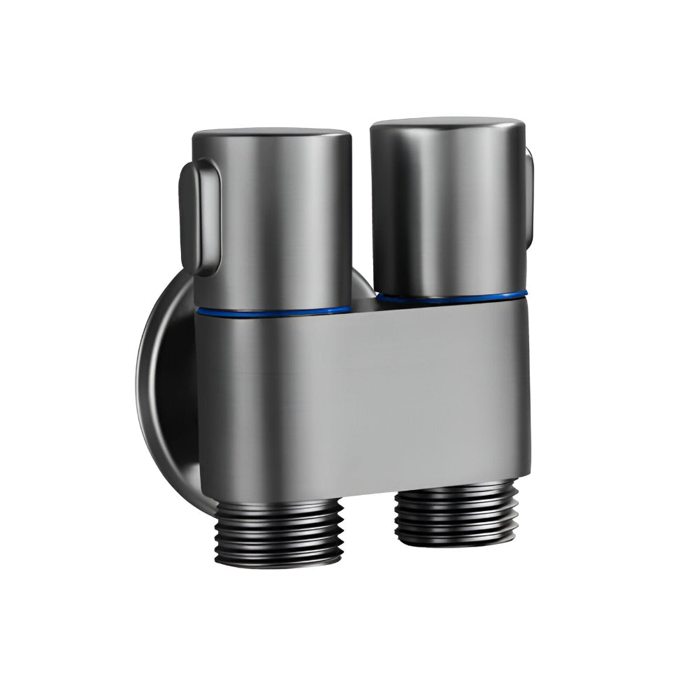 Wall Mounted Bidet Sprayer with Adjustable Pressure and Brass Body