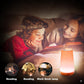 Night Light, LED Touch Bedside Table Lamp, 7 RGB Colours Changing, 5 Brightness Level Switch, Timing Function, Rechargable Remote