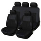 Universal Car Seat Covers for 5 Seats, Breathable Fabric Front and Rear Protectors, Airbag Compatible, Fits Cars Trucks SUVs and Vans