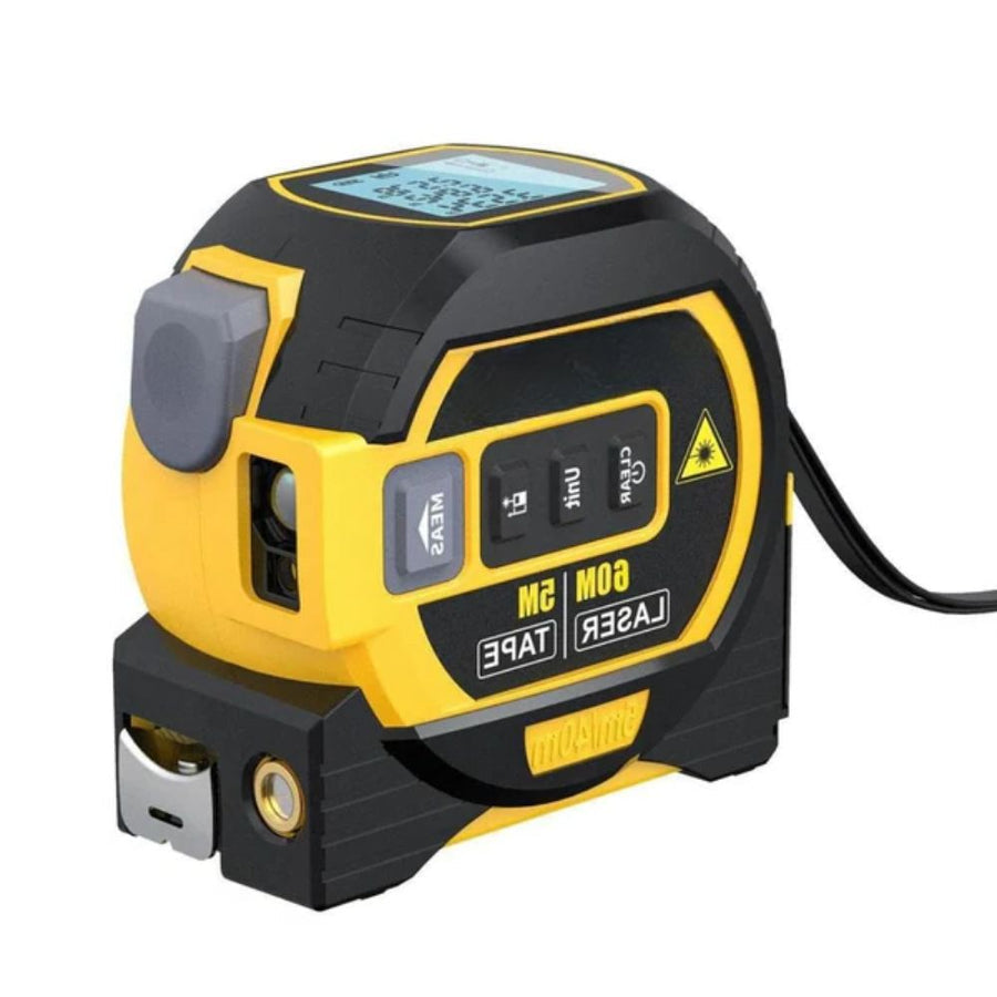Mygametables 3-In-1 Infrared Laser Measuring Tape with Digital Display