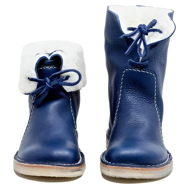 Mygametables Wool Lined Waterproof Leather Boots