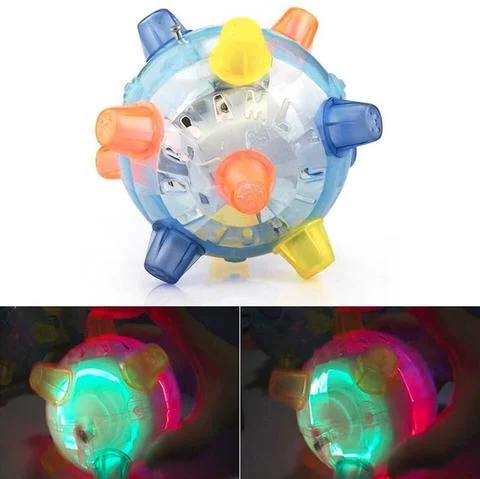 Interactive LED Jumping Activation Ball for Dogs