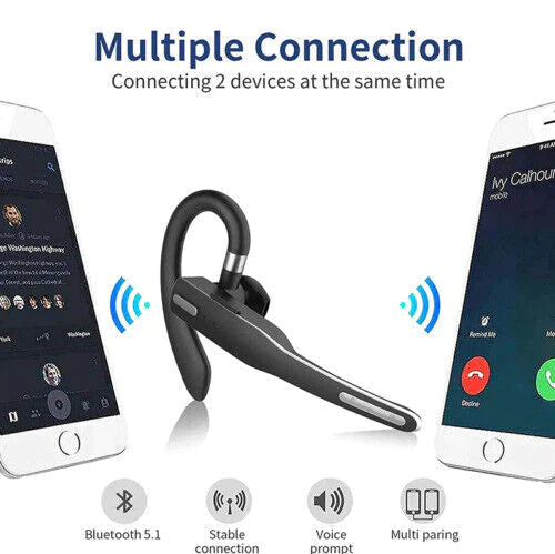 MGT Trucker Dual Mic Bluetooth 5.1 Noise Cancelling Headset