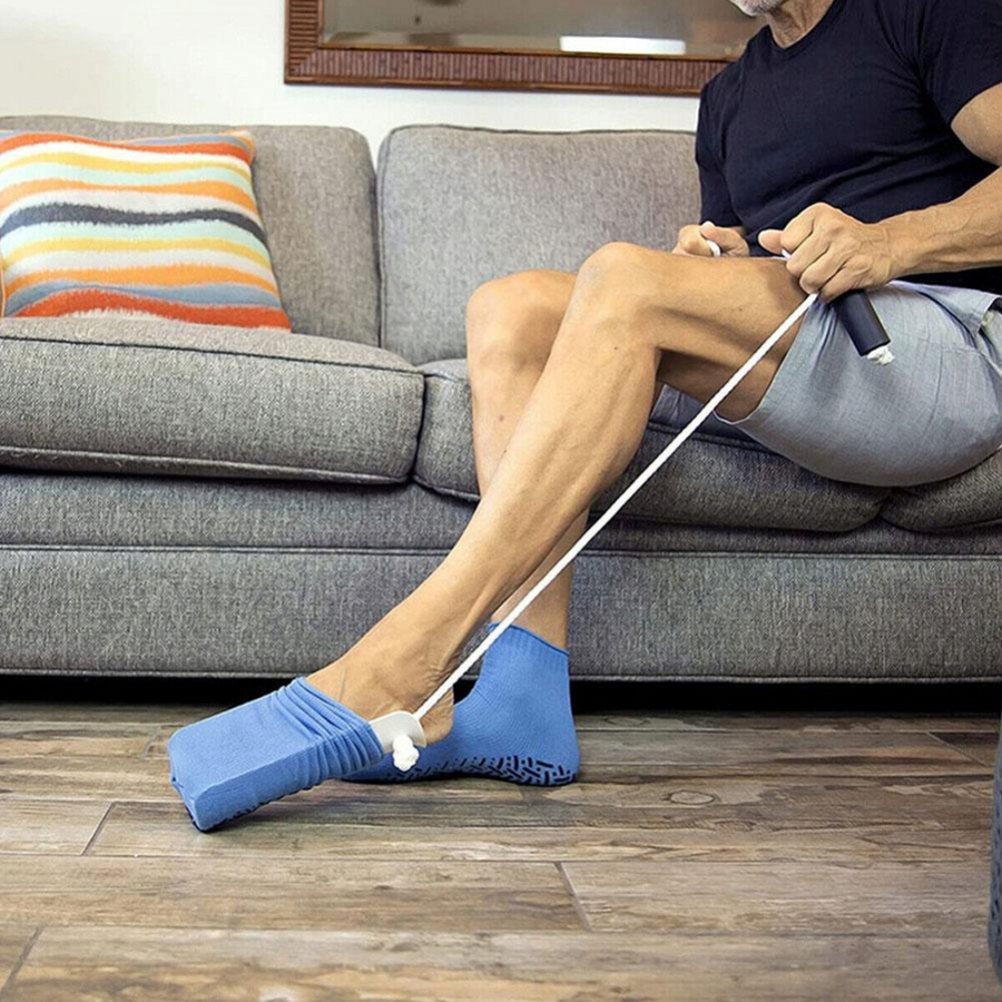 MGT Sock Aid Tool for Elderly, Easy No-Bend Sock Wearing Device
