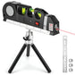 Laser Level with 2.5M Tape Measure and Three Projection Modes