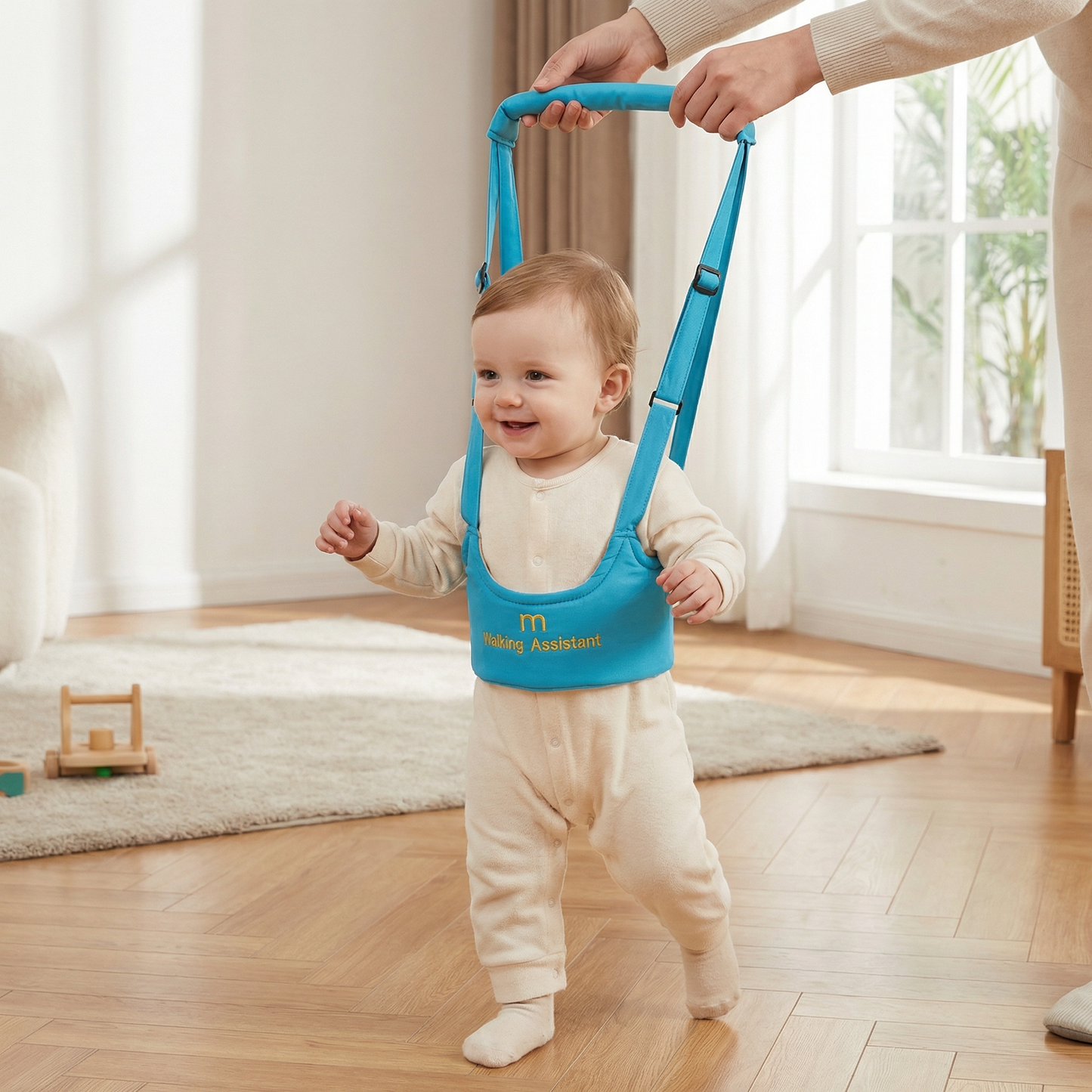 Baby Walking Harness with Adjustable Chest Support and Control Strap