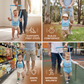 Baby Walking Harness with Adjustable Chest Support and Control Strap