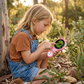 Handheld Digital Microscope with 500X Magnification and Built in IPS Screen for Kids