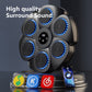 Wall-Mounted Music Boxing Target with Wireless Sensors and LED Feedback
