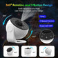 Rotating Galaxy Projector with 12 Film Discs and Manual Focus, Silent Operation
