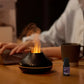 Ultrasonic Aroma Diffuser with Seven Color LED and Humidifier Function, Rechargeable