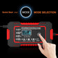 12V 6A Battery Charger with Pulse Repair Technology and LCD Display