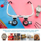 Hands-Free Magnifier Headset with Pivoting LED Lights and Three Interchangeable Lenses
