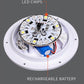 Color Changing Orb Lamp with Remote Control and 10-Hour Runtime